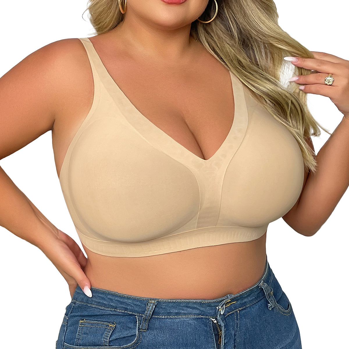 SHAPEDY Deep-V Wireless Everyday Bra
