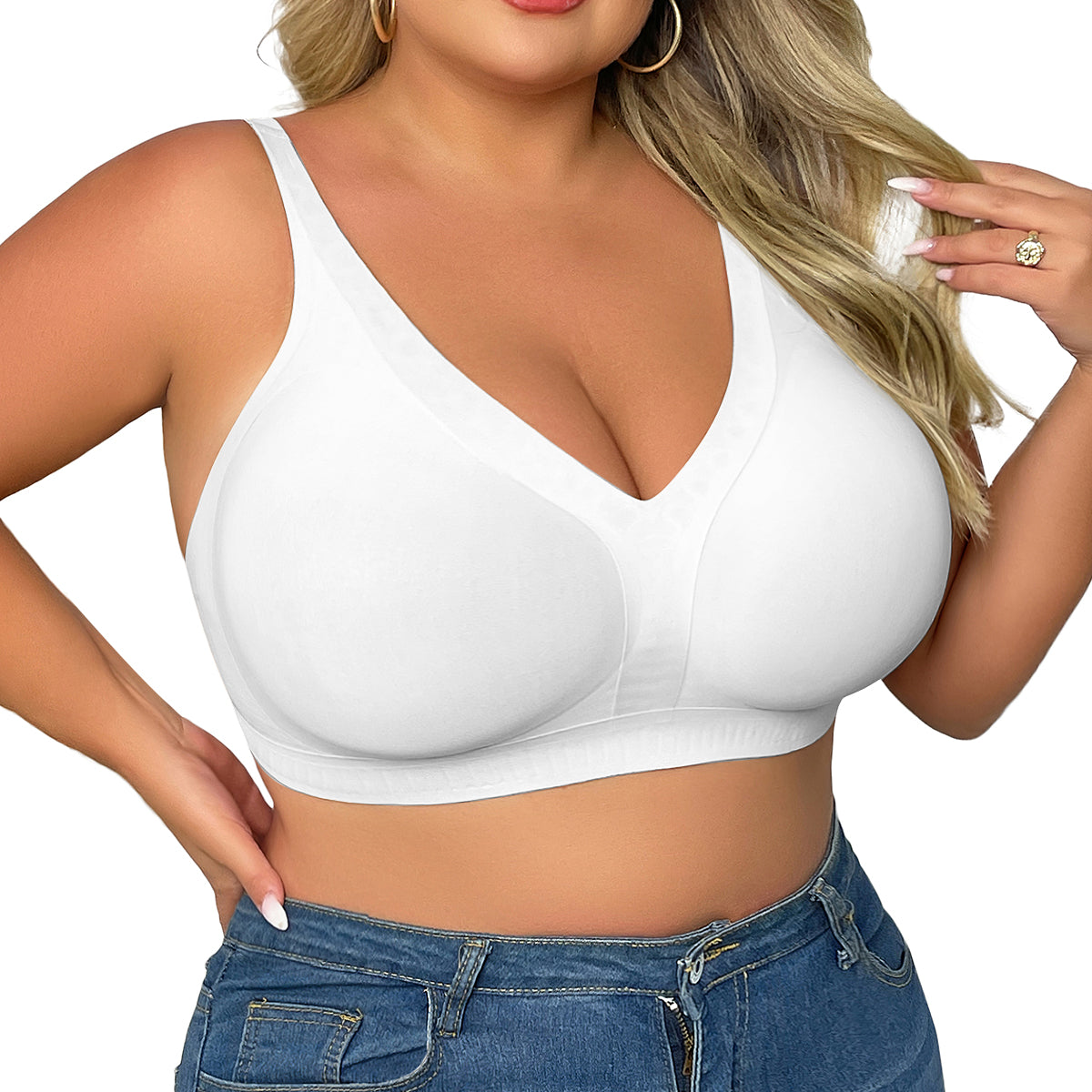 SHAPEDY Deep-V Wireless Everyday Bra