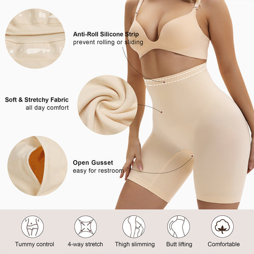SHAPEDY High-Waisted Tummy Control Seamless Control Paints