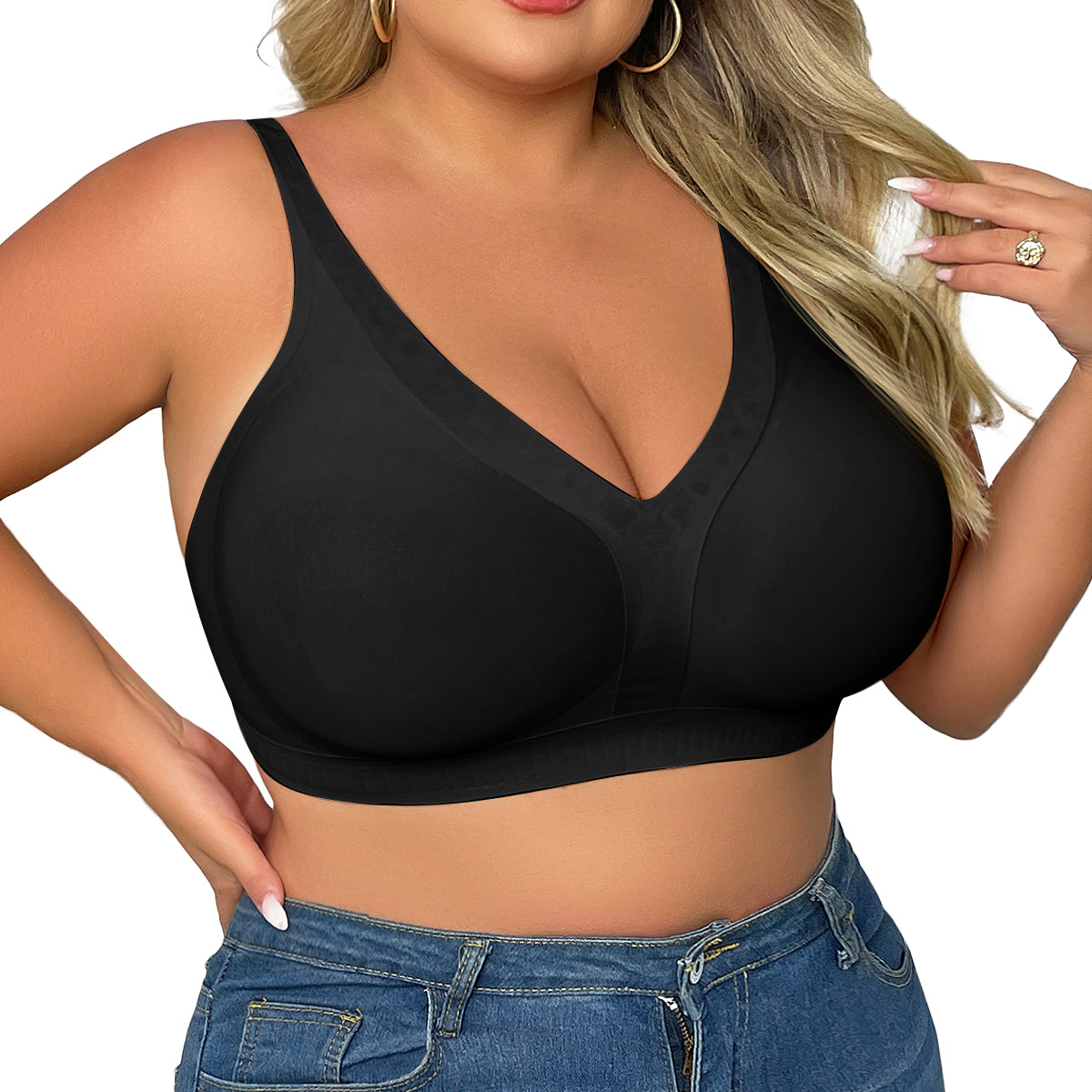 SHAPEDY Deep-V Wireless Everyday Bra