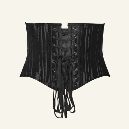 SHAPERX 24-Steel-Bones Classic Cotton Corset Heavy Duty Waist Trainer