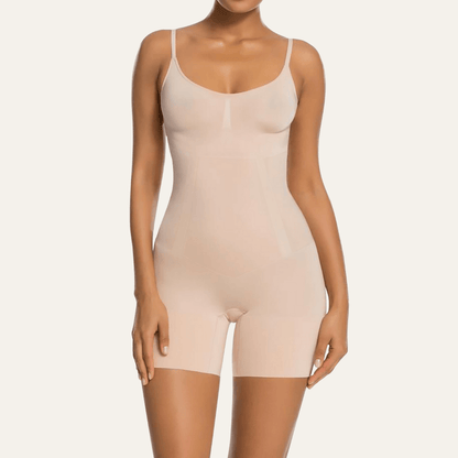 SHAPEDY One-Piece Seamless Core-Sculpting Shorts Bodysuit