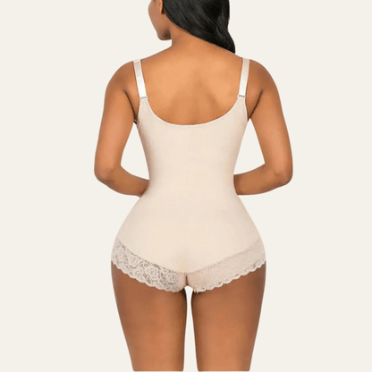 SHAPEDY Colombian Firm Tummy Control Faja with Zip & Hooks