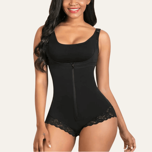 SHAPEDY Colombian Firm Tummy Control Faja with Zip & Hooks