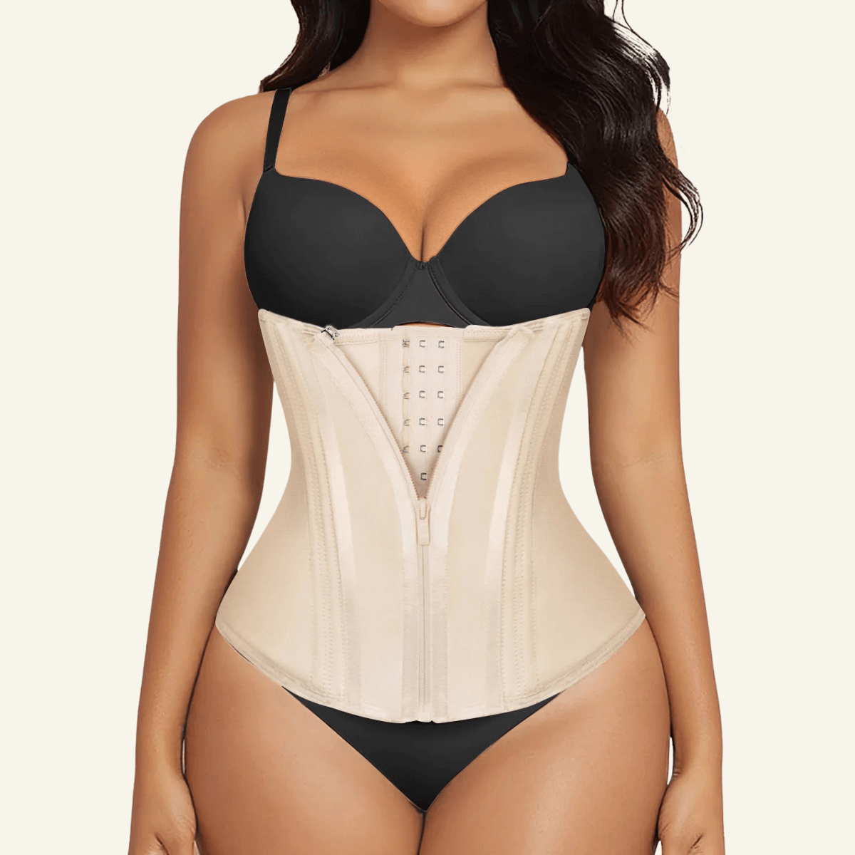 SHAPEDY 15 Steel Bones Waist Trainer for Workout & Hourglass Shaping