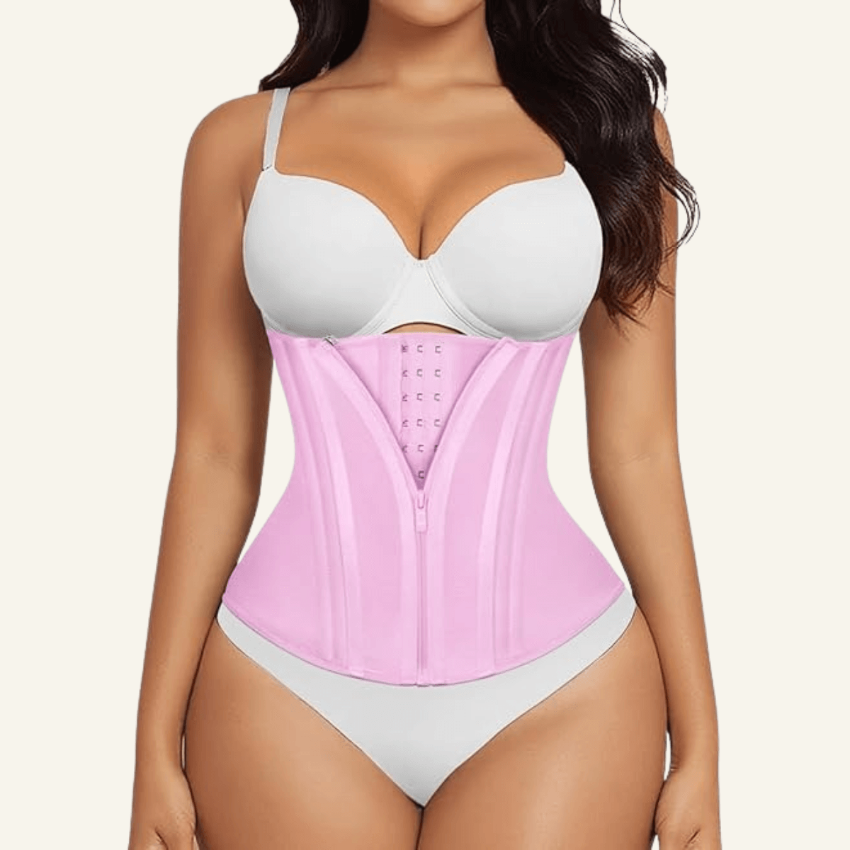 SHAPEDY 15 Steel Bones Waist Trainer for Workout & Hourglass Shaping
