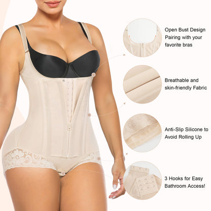 SHAPEDY 8-Steel-Bone Brief-Style Colombian Faja