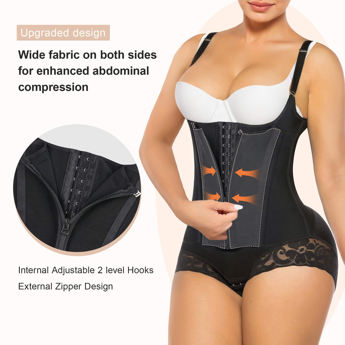 SHAPEDY 8-Steel-Bone Brief-Style Colombian Faja