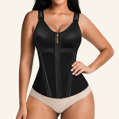 SHAPEDY V-Shape 13-Bone Waist Trainer Top