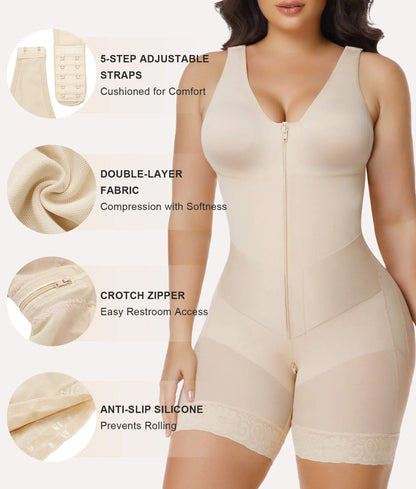 SHAPEDY V-Shaped® Enhanced Tummy Control Full Body Faja