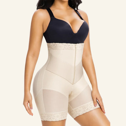 SHAPEDY V-Shaped Strapless Shaper Shorts with Removable Straps