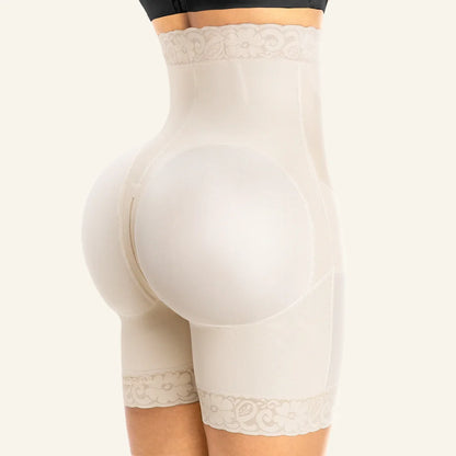 SHAPEDY V-Shaped Strapless Shaper Shorts with Removable Straps