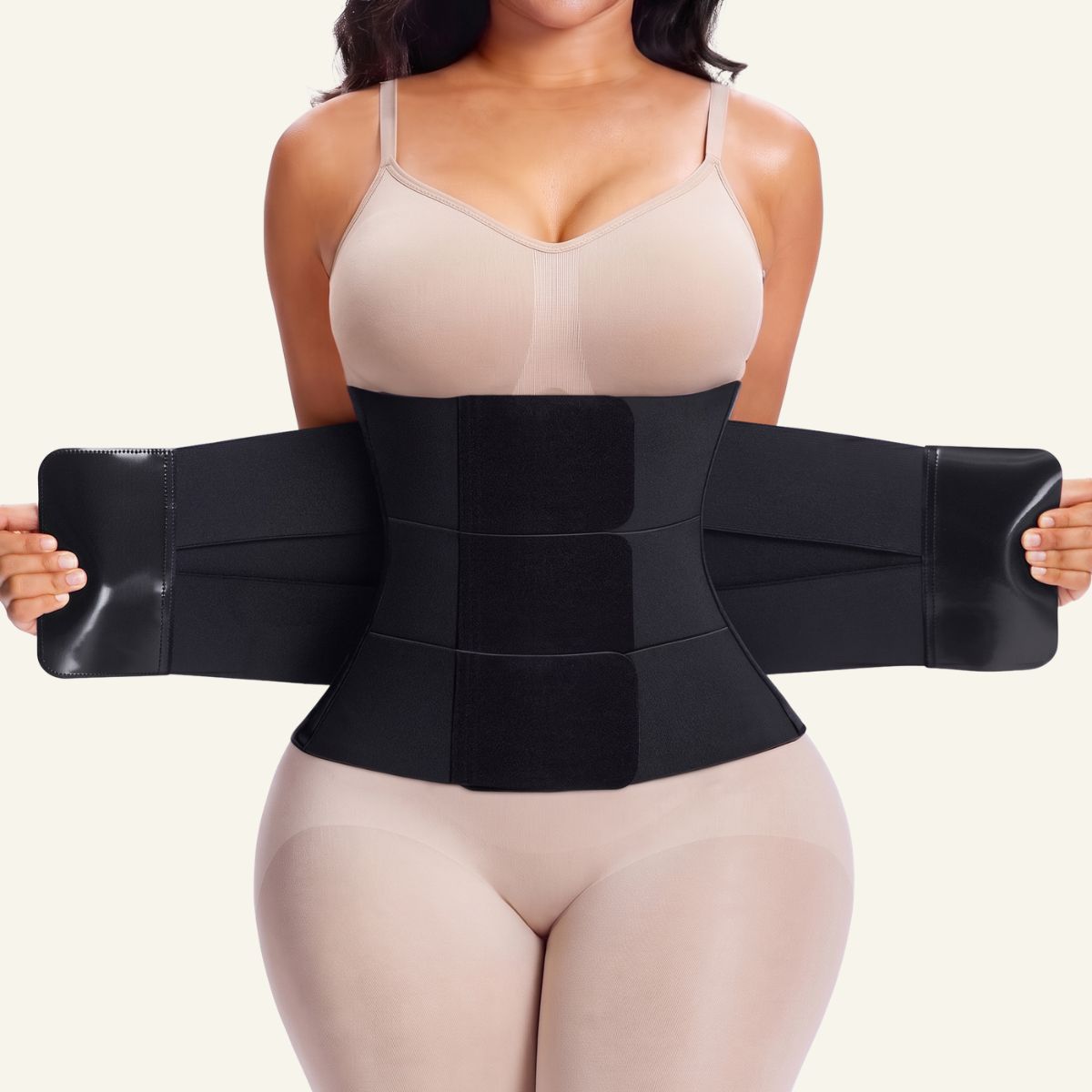 SHAPEDY 3-Strap Targeted Waist Trainer Belt - Adjustable Tummy Control