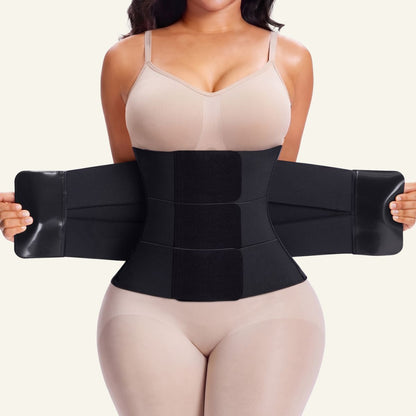 SHAPEDY 3-Strap Targeted Waist Trainer Belt - Adjustable Tummy Control