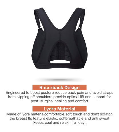SHAPEDY Front Closure Recovery Bra