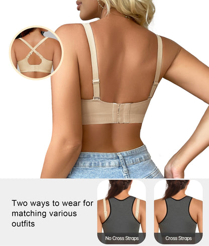 SHAPEDY Deep-V Wireless Everyday Bra